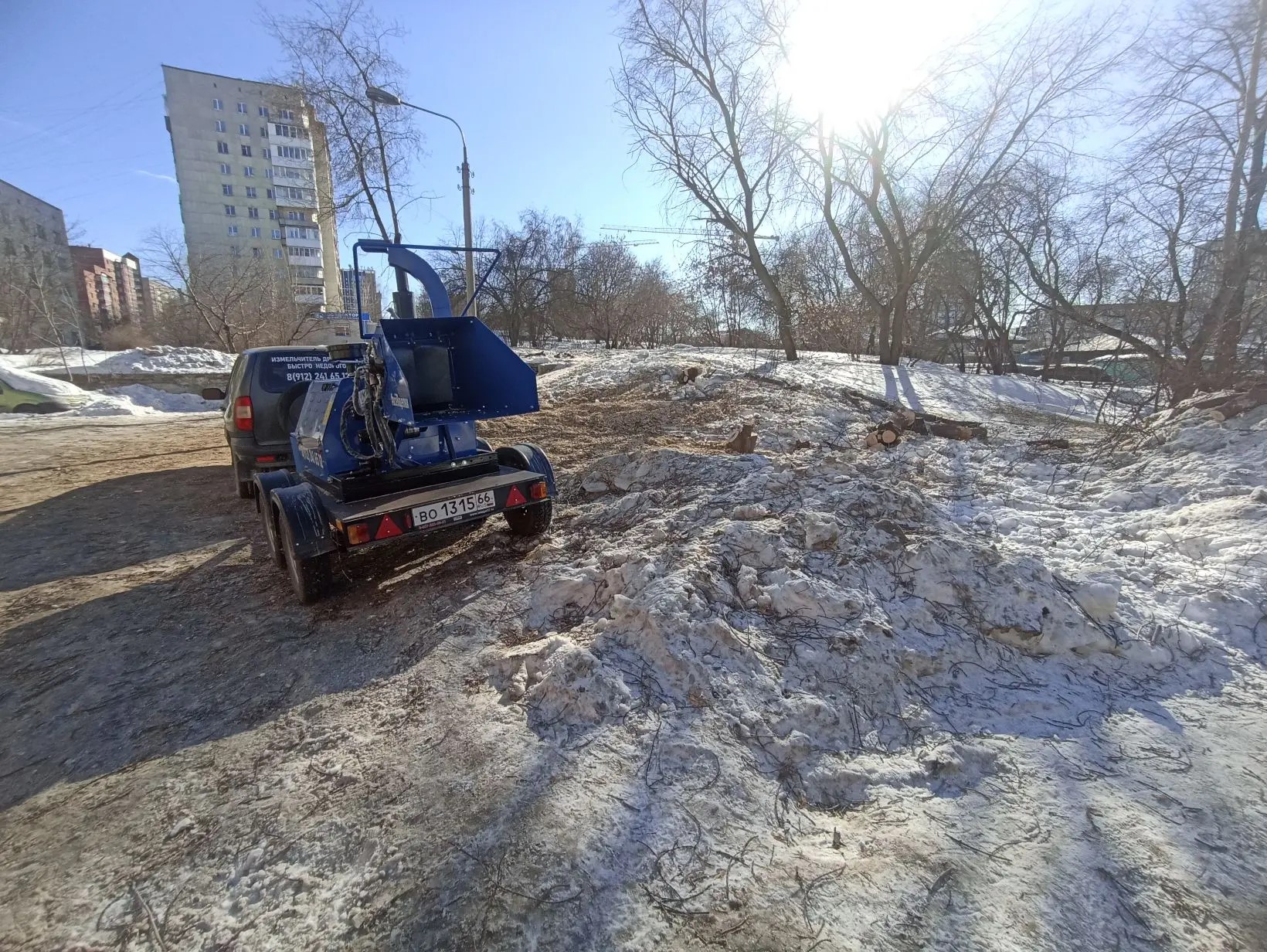 Лесной участок до